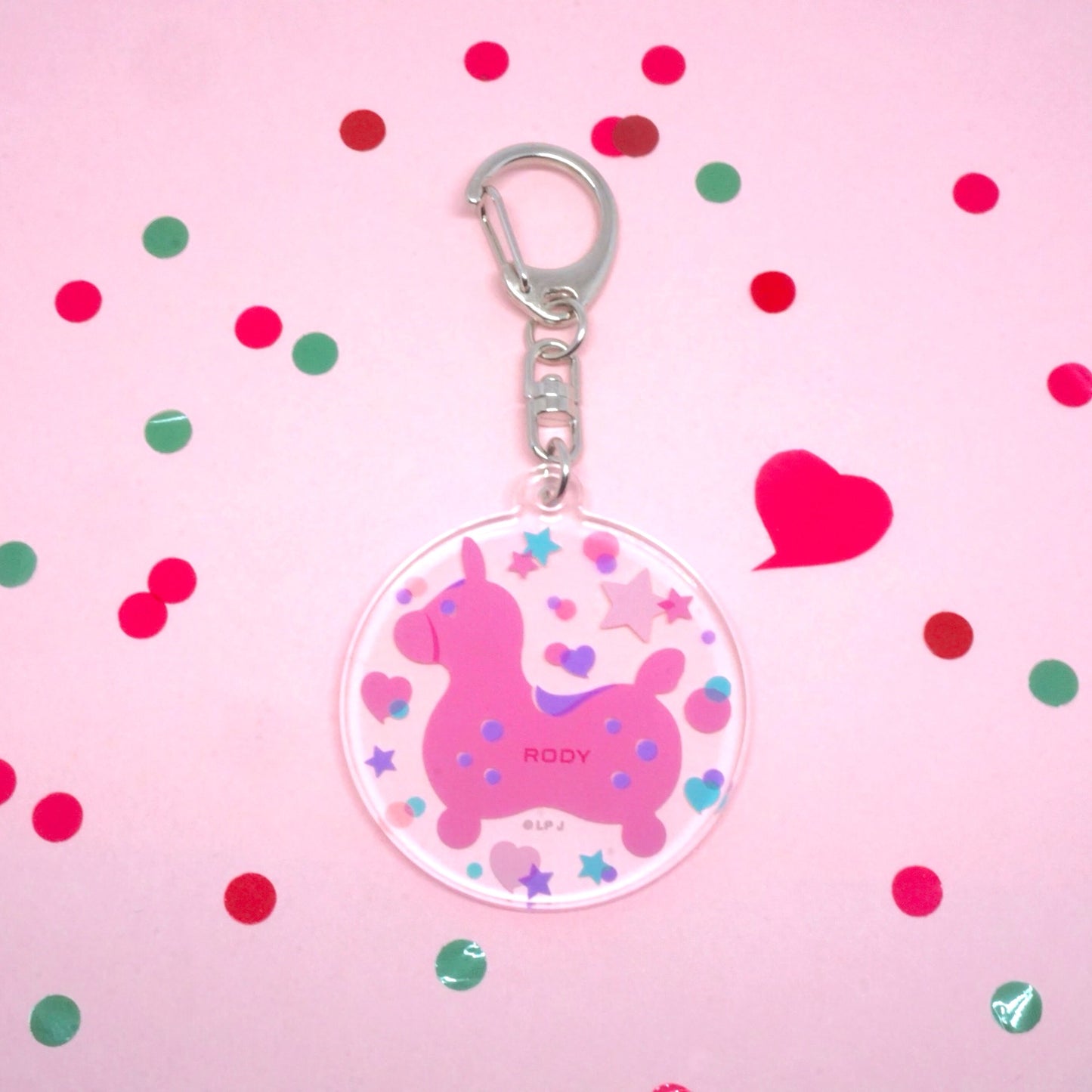 【入荷未定】ロディ アクリルキーチェーン キーホルダー(レトロロディ)