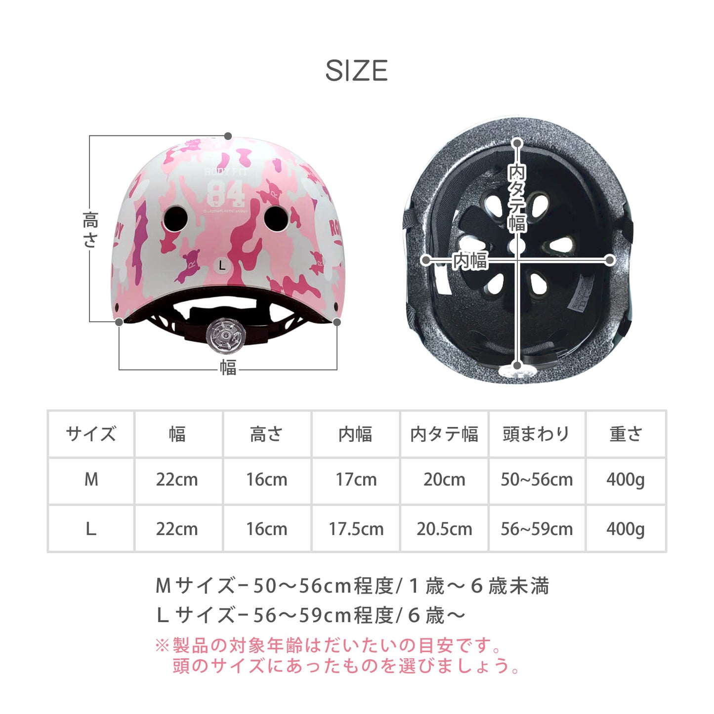 ロディ 自転車用ヘルメット(子ども用・大人用)