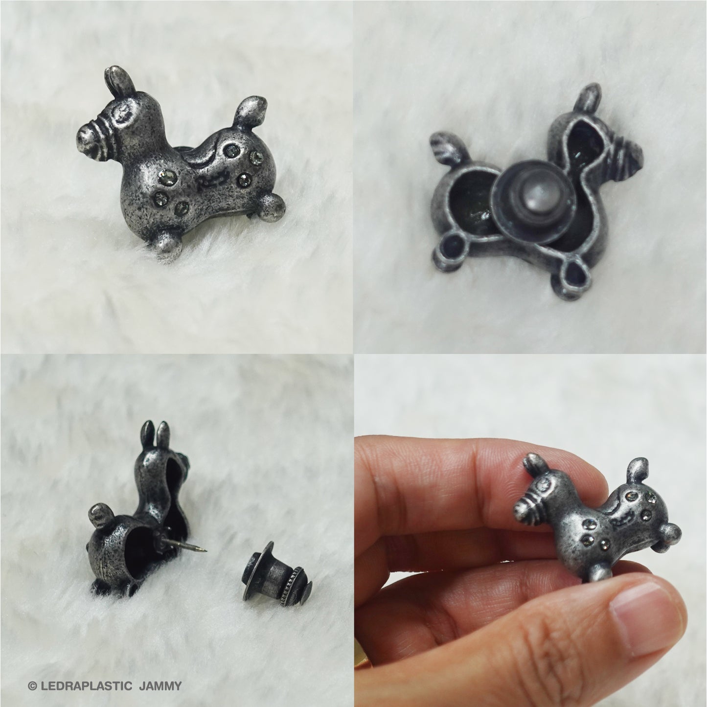 【公式限定】Rody Deluxe ブローチ スワロフスキー