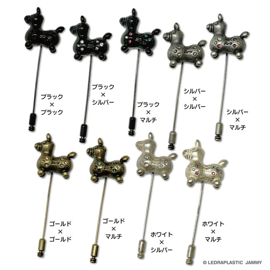 【公式限定】Rody Deluxe ピンブローチ スワロフスキー