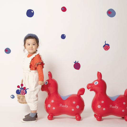 【入荷未定】【記念日プリントオーダー/ふくらましラッピングでお届け】 乗用ロディ LaLa(ベリー)