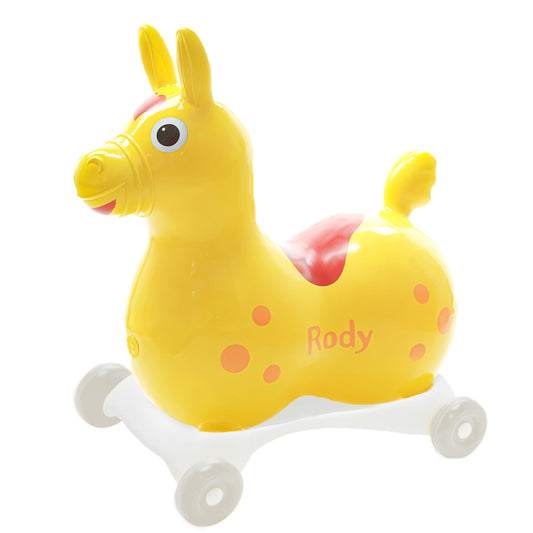 乗用ロディ (茶目 イエロー) スピーディーローラーセット