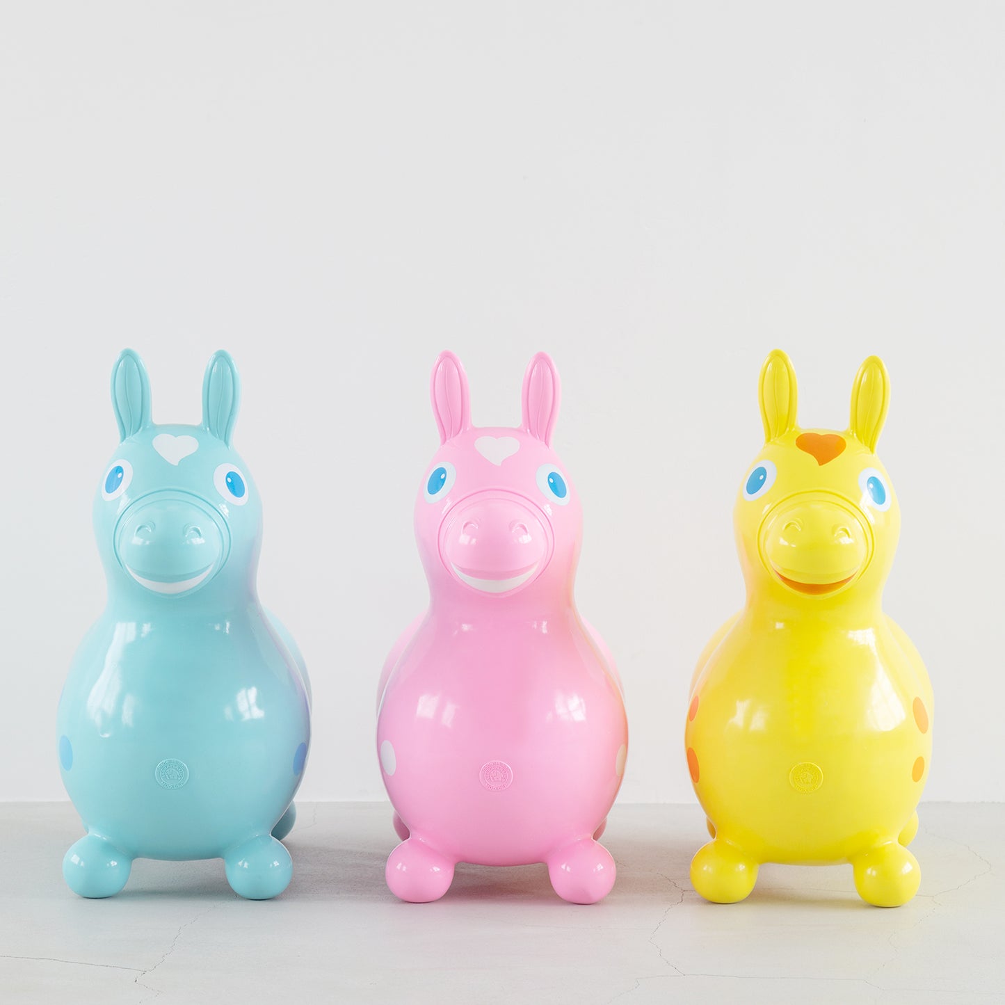 【11月上旬入荷予定】【セットでお得】乗用ロディ (ベビーイエロー) ロッキングベースセット