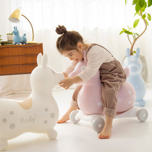 【セットでお得】乗用ロディ nino nino (ホワイト) スピーディーローラーセット