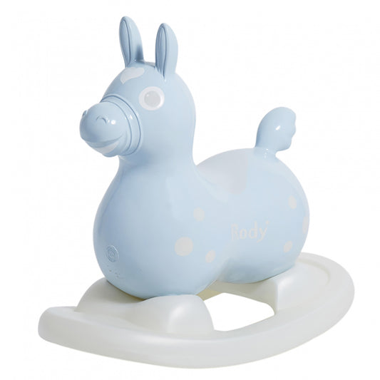 【セットでお得】乗用ロディ nino nino (ライトブルー) ロッキングベースセット