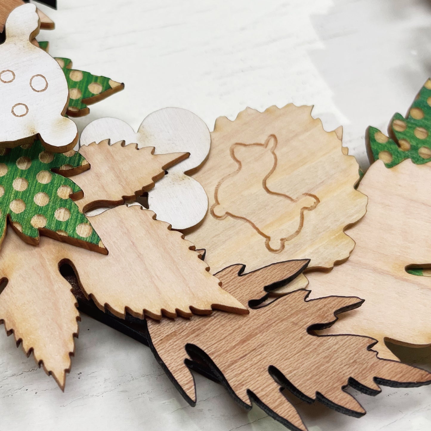 ロディ 木製リースキット(Wooden Wreath)made in JAPAN