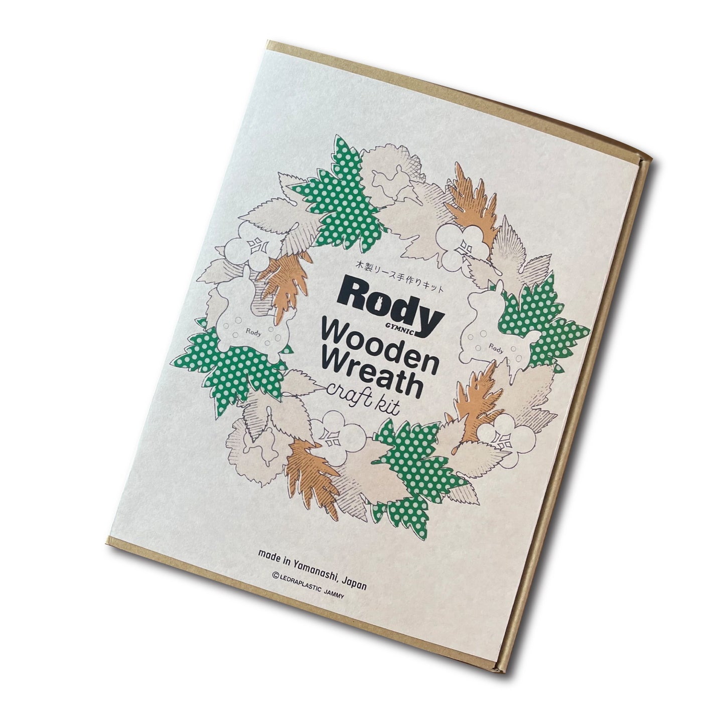 ロディ 木製リースキット(Wooden Wreath)made in JAPAN