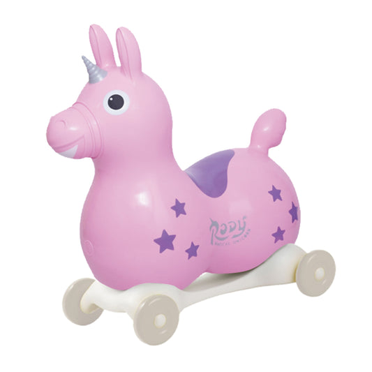 【セットでお得】乗用ロディ マジカル ユニコーン (ライトピンク) スピーディーローラーセット