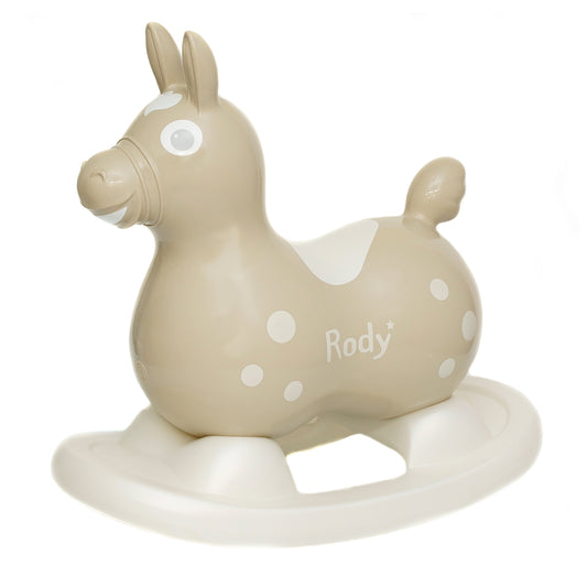 【セットでお得】乗用ロディ nino nino (ライトブラウン) ロッキングベースセット