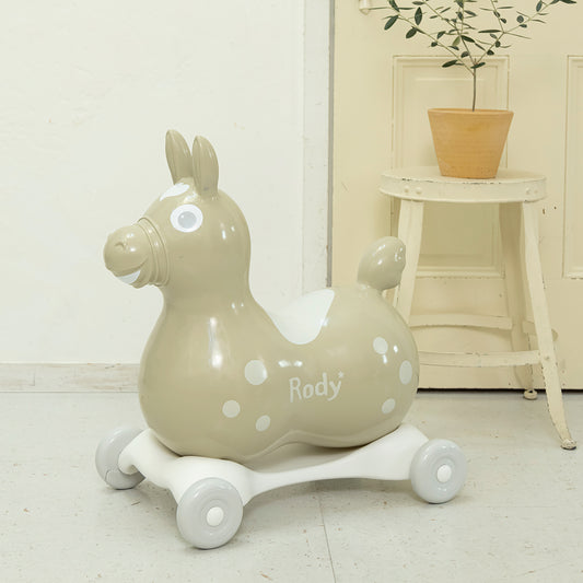 【セットでお得】乗用ロディ nino nino (ライトブラウン) スピーディーローラーセット