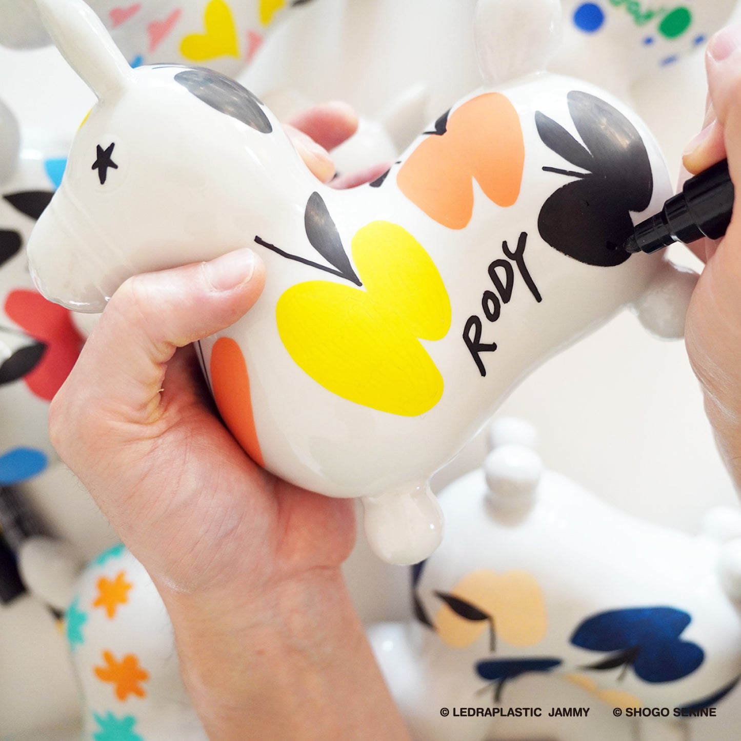 RODY×SHOGO SEKINE 九谷焼ロディ 置物(003)【ラッピング不可】