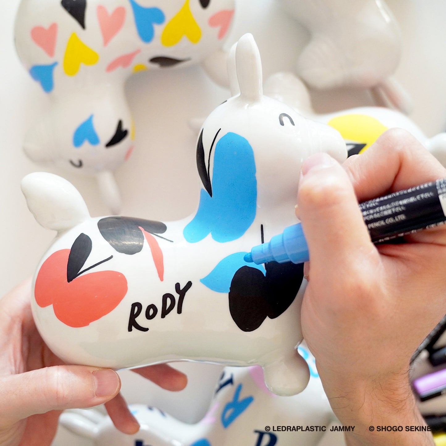 RODY×SHOGO SEKINE 九谷焼ロディ 置物(009)【ラッピング不可】