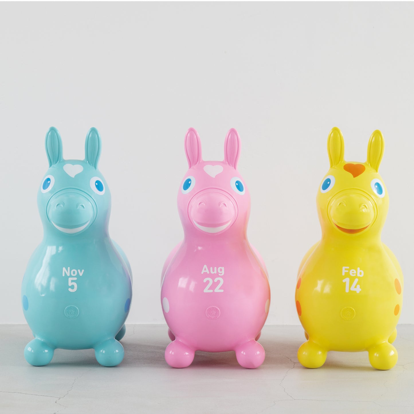 【入荷未定】【記念日プリントオーダー/ふくらましラッピングでお届け】 乗用ロディ(ベビーイエロー)