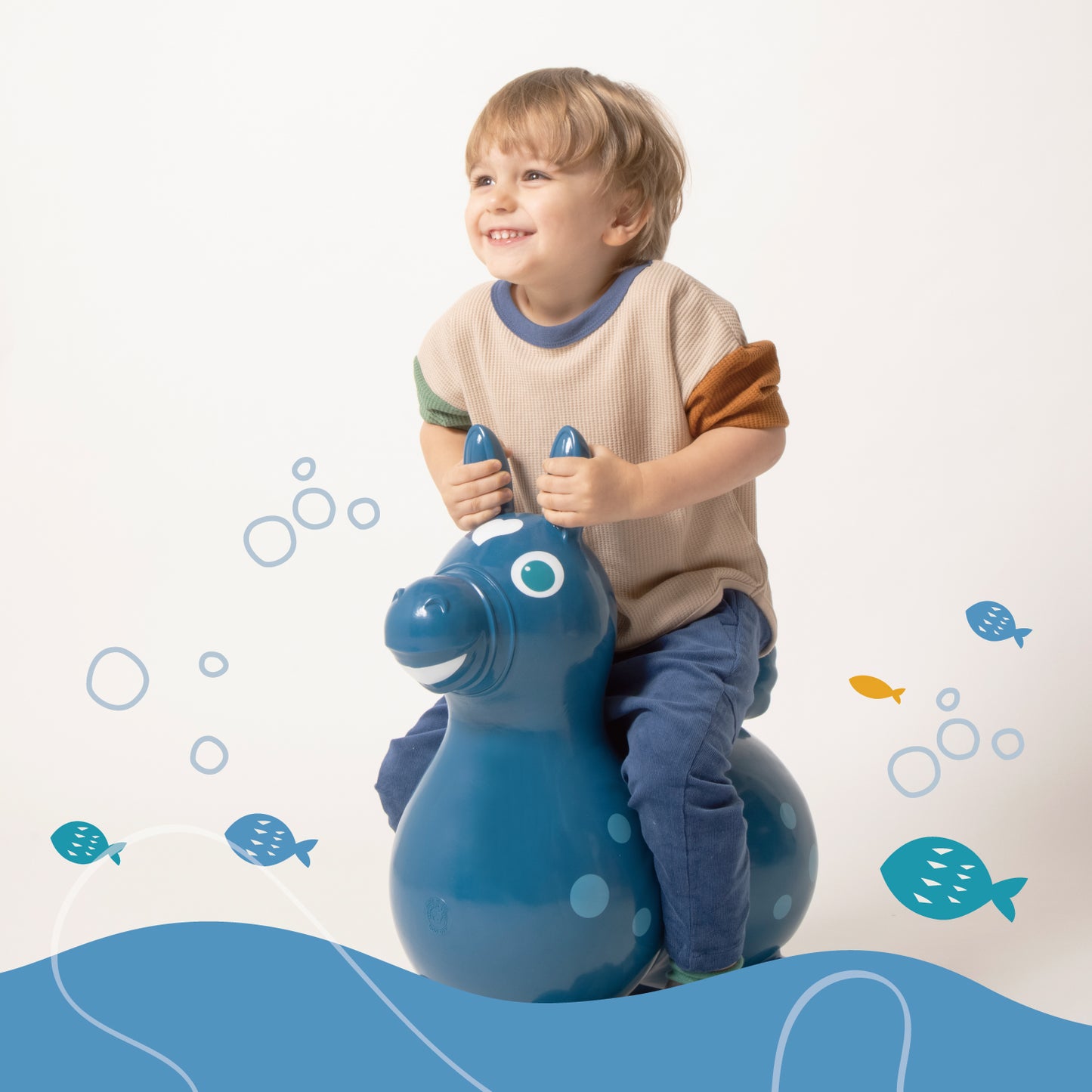 【入荷未定】【公式限定】【セットでお得】乗用ロディ LaLa(オーシャン) スピーディーローラーセット