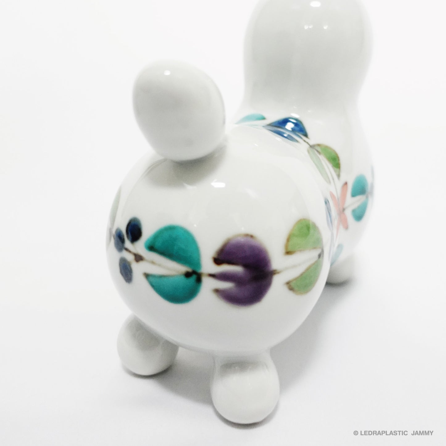 【1月末より順次発送】九谷焼ロディ 色絵花繋ぎ（徳永遊心作）【ラッピング不可】