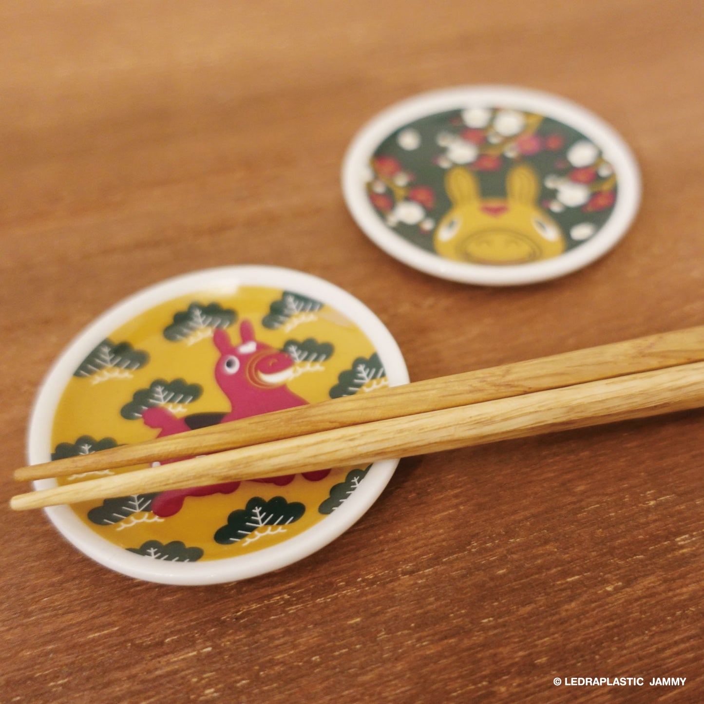 【どれが出るかはお楽しみ】九谷焼ロディ まめまめ皿