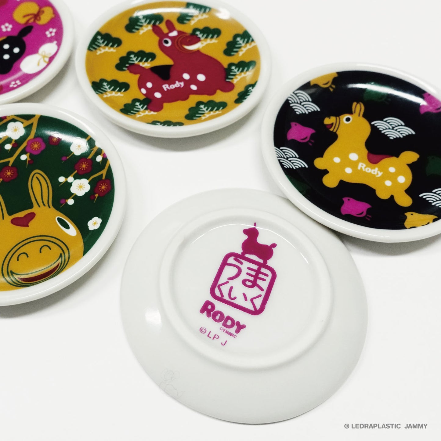 【どれが出るかはお楽しみ】九谷焼ロディ まめまめ皿