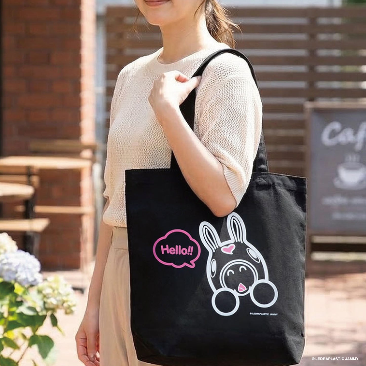 ロディ プリントトートバッグ