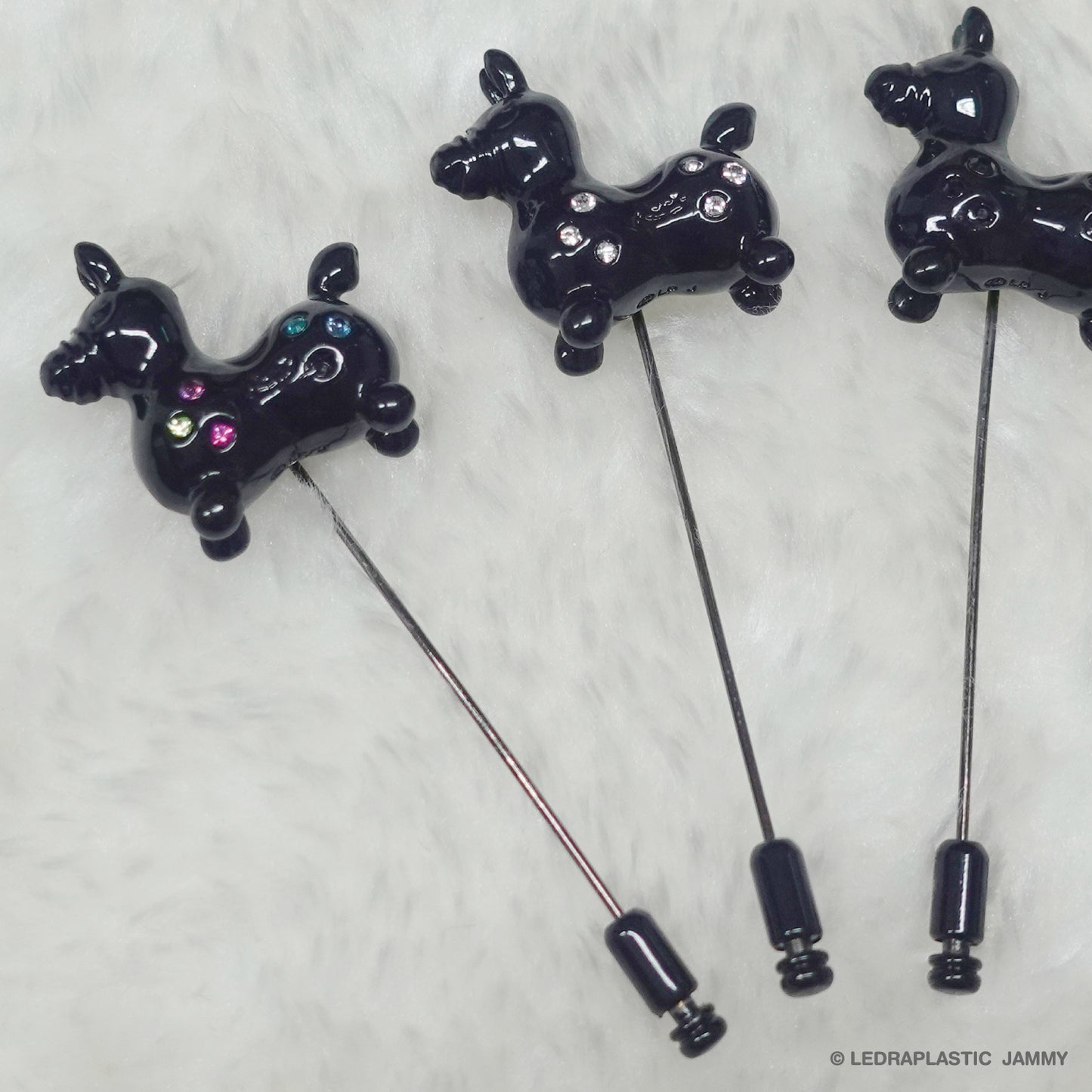 【公式限定】Rody Deluxe ピンブローチ スワロフスキー