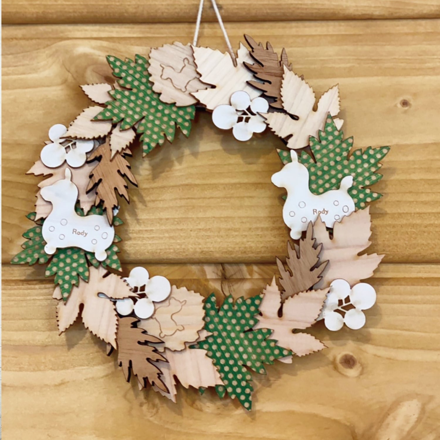 Rody Wooden Wreath |【ロディ公式通販】RODY STORE